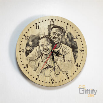 picture wall clock gift